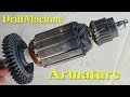 How to Eject The Winding of Drill Machine Armature