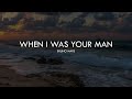 Bruno Mars - When I Was Your Man 1 Hour Nonstop