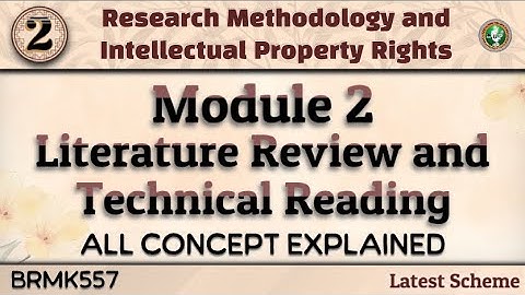 Module 2 Research Methodology RM & IPR All Concept Explained 5th Sem  Common for all CSE,ECE,ME VTU