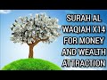 Ruqyah for rizq money and wealth attraction surah al waqiah x14 for money and wealth attraction 