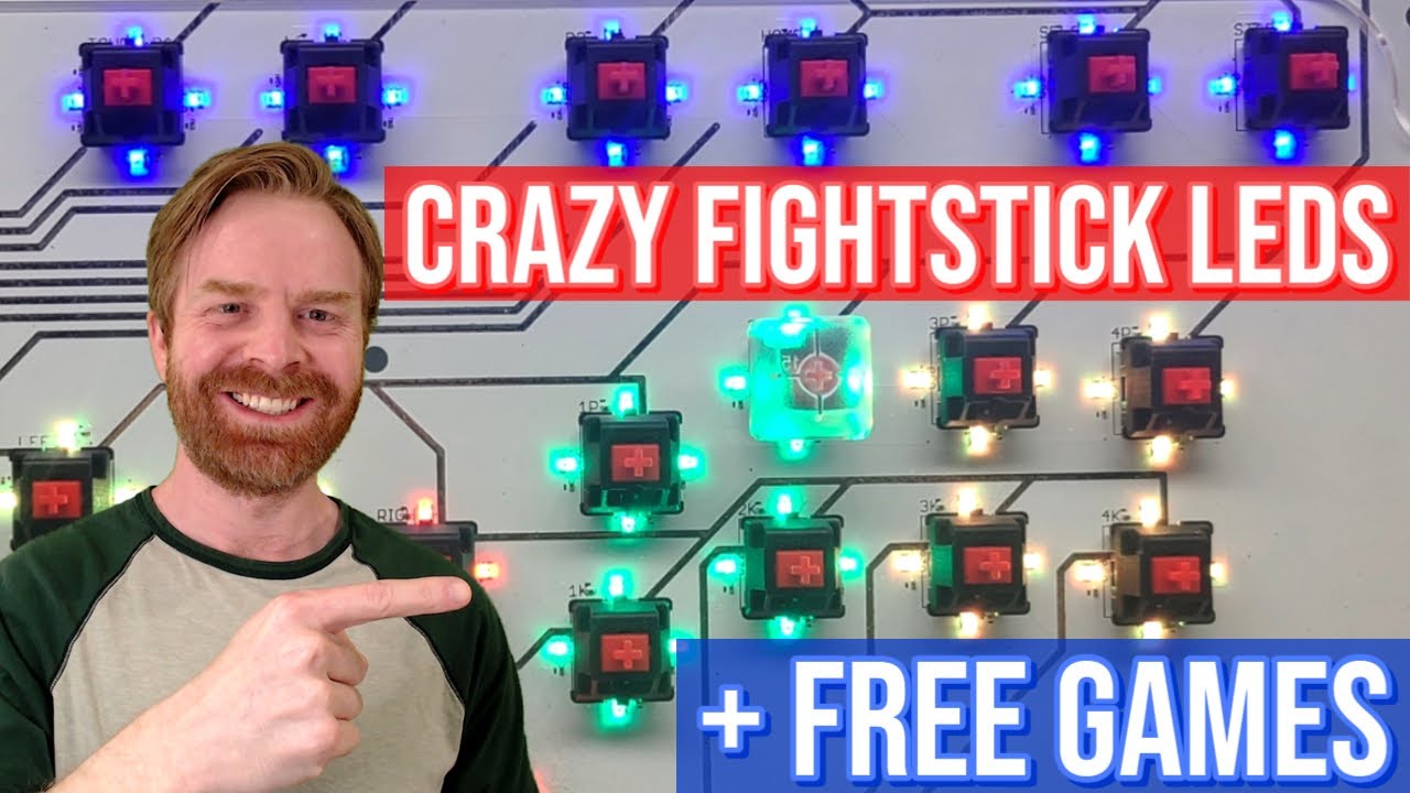 Combo Breaker, Fightstick LEDs and Free Games YouTube