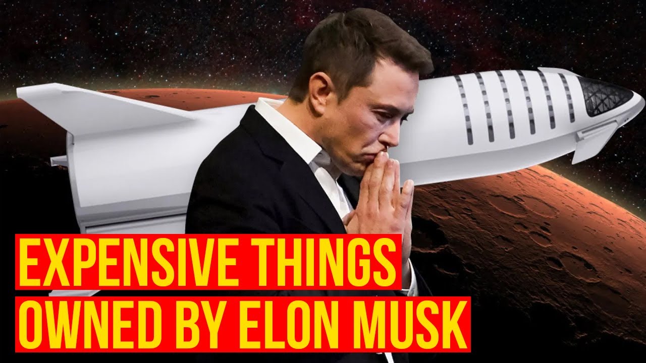 10 Most Expensive Things Owned By Elon Musk || Luxury World
