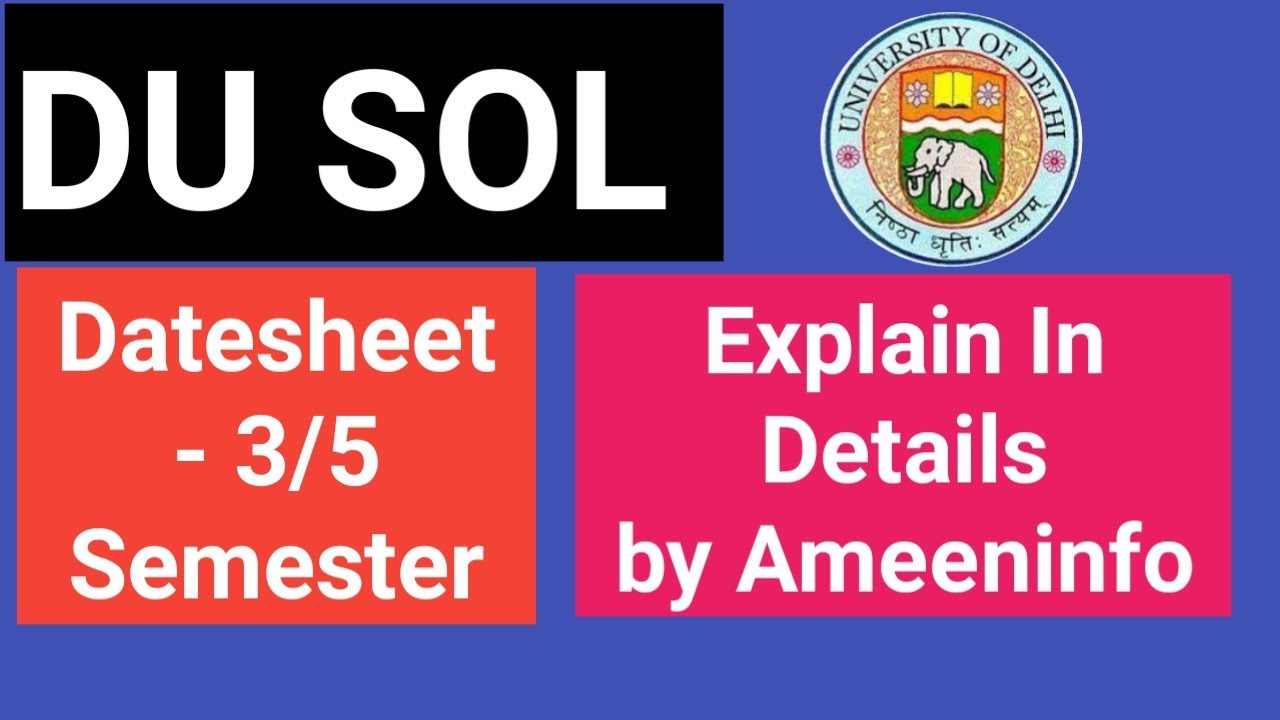 SOL 3rd 5th Semester Datesheet Explain Dec 2021 Ameeninfo YouTube sol-3rd-5th-semester-datesheet-explain-dec-2021-ameeninfo-youtube
