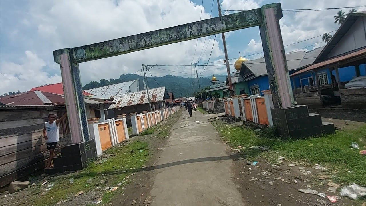 Ini Suasana Desa Palamea | Tempat Batu Bacan | Halmahera Selatan