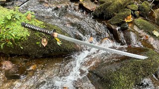 The Samurai Challenge! Forging a 1000 layer Damascus steel KATANA