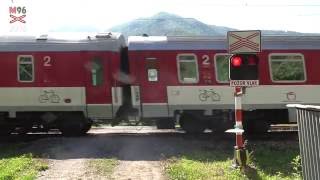 Železničné priecestie Kraľovany #2 [SP0162] - 31.7.2016 / Žel. přejezd / Slovak railroad crossing