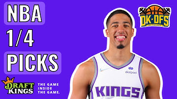 DRAFTKINGS NBA ANALYSIS (1/4) | DFS PICKS