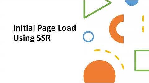 Importance of Initial page load using Server Side Rendering