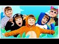 Five Little Animals Jumping on the Bed – Song for Children on HeyHop Kids