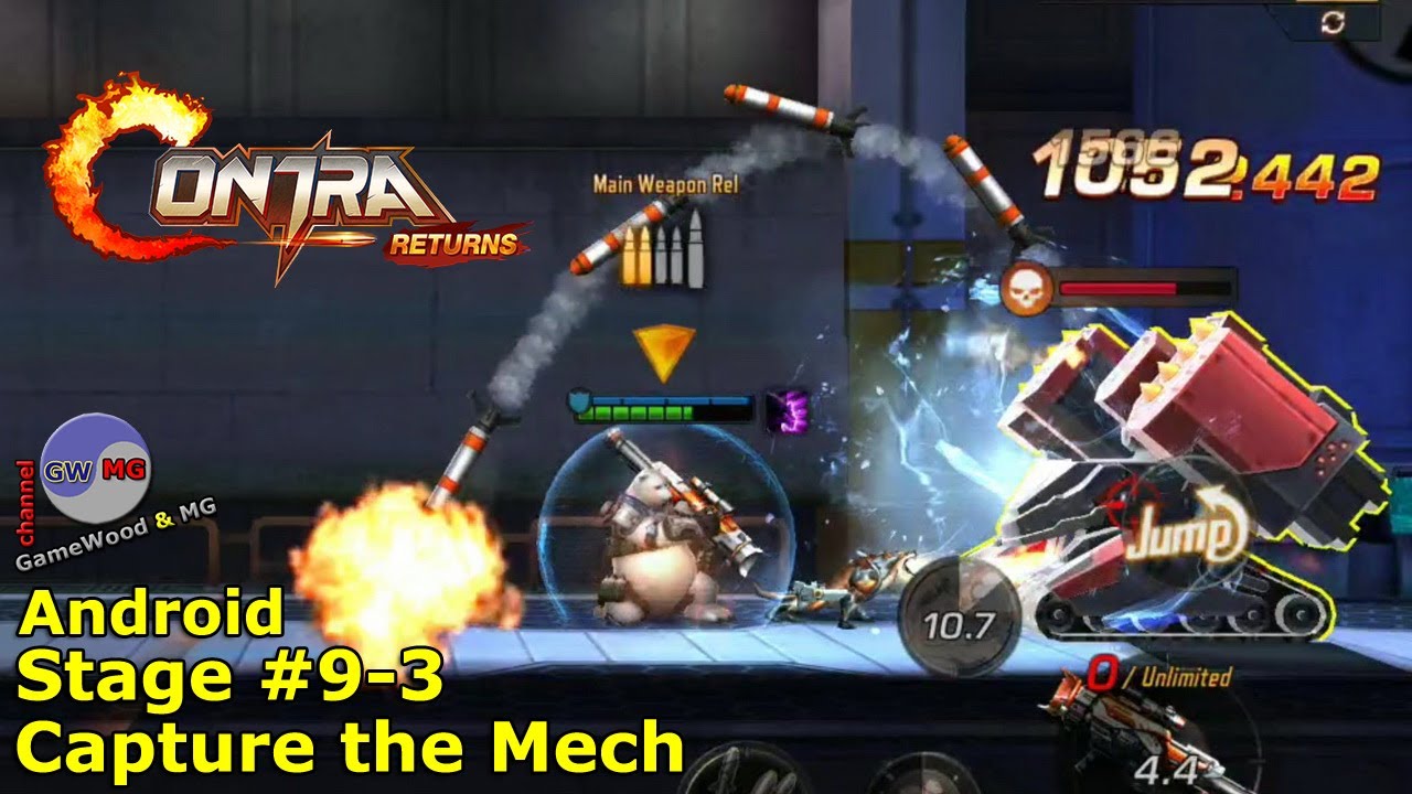 Level 9-3. Capture The Mech. Прохождение игры Contra Returns на Android