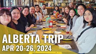 Alberta Trip (Edmonton & Calgary) - April 20-26, 2024