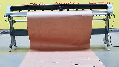 20250411Richpeace Inkjet Stand Cutting Plotter 富怡立式喷墨切割一体机