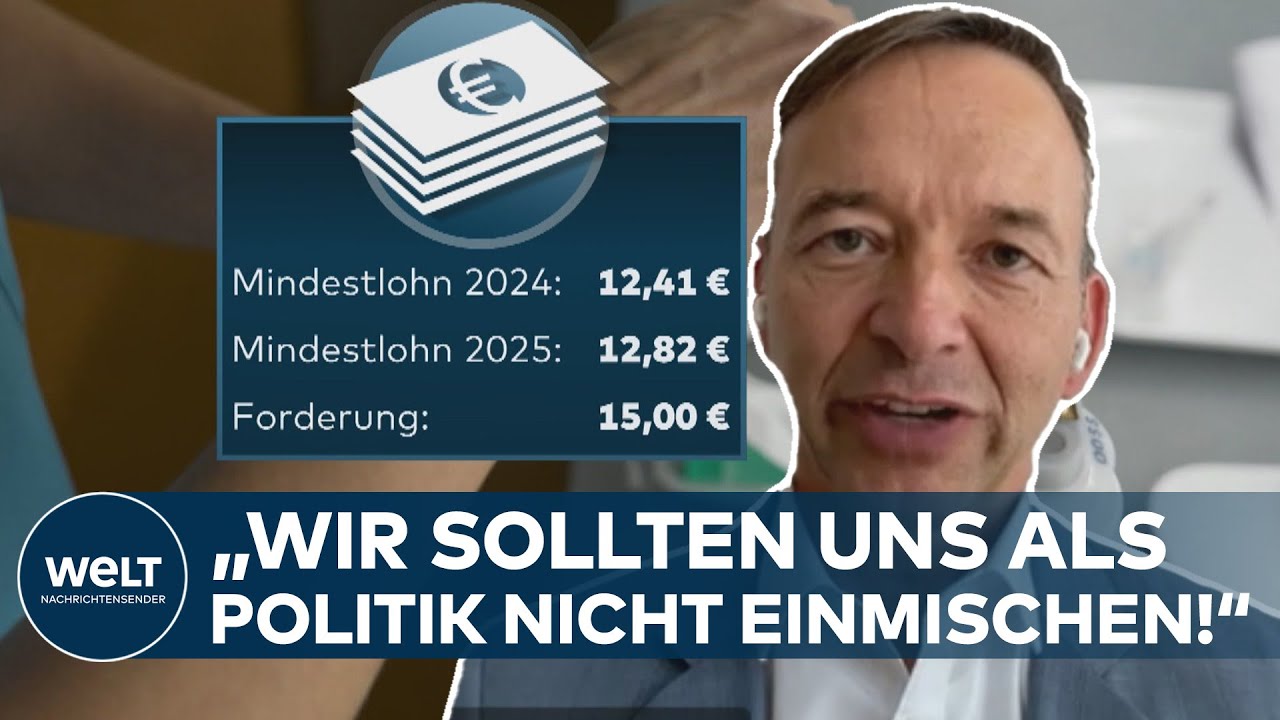 MINDESTLOHN-MISSION: Beharrlicher Bundeskanzler Scholz bekräftigt seine erhöhte Forderung auf 15€!