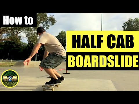 Wie man half cab board - (Skateboarden Tutorial)