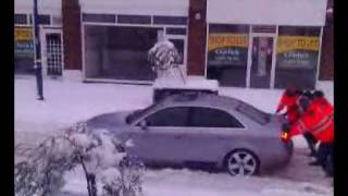 Stuck In The Snow - Billingshurst High Street PT 1