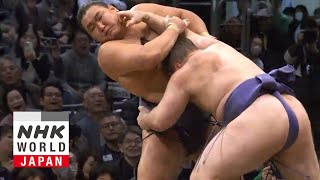Grand Sumo Day 14 Of The November 2025 Tournament - Grand Sumo Highlights