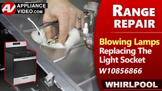 Oven / Range - Light Socket blowing fuse - Diagnostic & Repair by Factory Technician