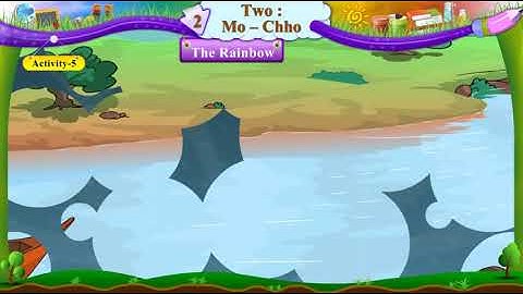 Std 6 Sem 1 English Unit 2 Two Mo-Chho Activity 5 The Rainbow 🌈