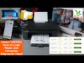 Canon TS3550i How to Load Paper and Complete Alignment Head