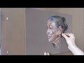 Speed painting dmonstration de portrait au pastel  par nathalie jaguin portraitiste pastelliste