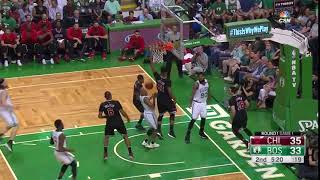 NBA, playoff 2017, Celtics vs. Bulls, Round 1, Game 1, Move 17, Paul Zipser, layup