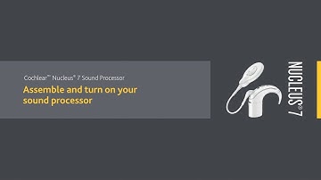 Assemble and turn on your Nucleus® 7 Sound Processor