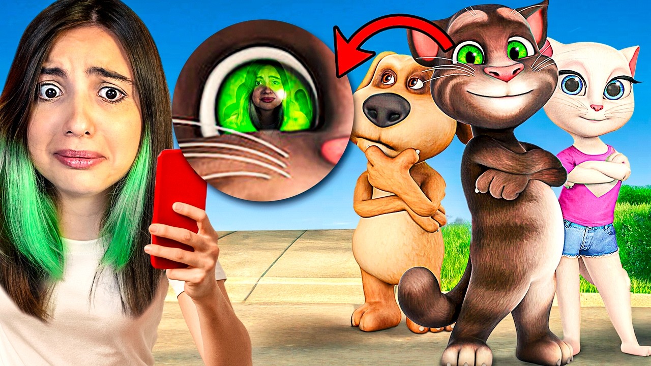 JOGUEI TODOS OS TALKING TOM PRA VER SE ELE ESPIONA AS PESSOAS MESMO...