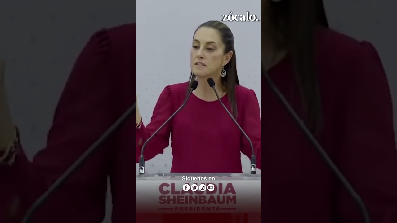 Sheinbaum acusa que con oposición podría regresar guerra contra el narco -  YouTube
