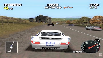 Need for Speed: Porsche Unleashed - PS1 Gameplay (4K60fps)