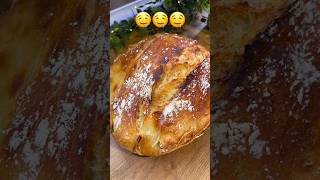 Savrsen Domaci HLEB🥖 od SAMO 3 sastojka😱‼️#homemade #recipe #recept #hleb #serbia #bread #viral