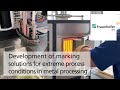 Development of marking solutions for extreme process conditions in metal processing