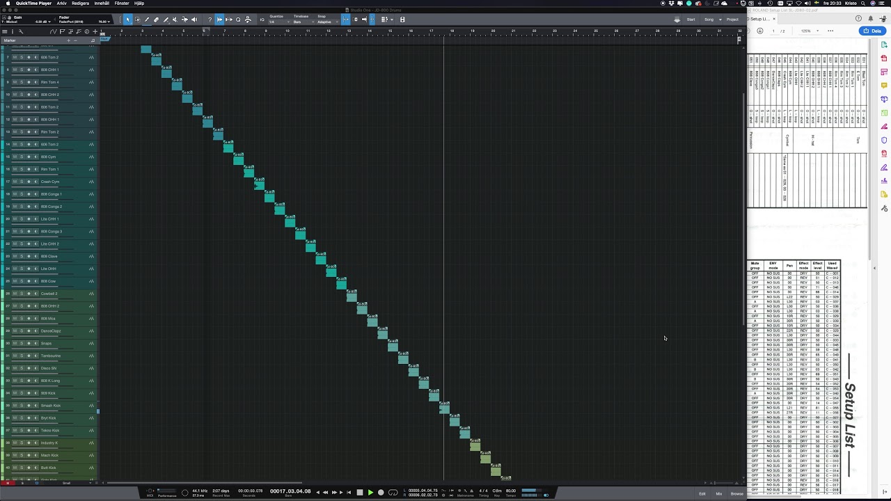 Recording of SL-JD80-02 Dance Drum Card for JD-800 - YouTube