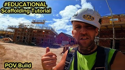 Scaffolding POV Build (Tutorial) #130 #educational #construction #scaffolding #subscribe 