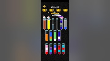 Map 443 Solution||Color Water Sort 3D!