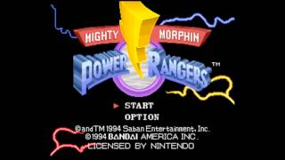 [SNES] Mighty Morphin' Power Rangers - Game Over