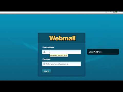 Using webmail tutorial