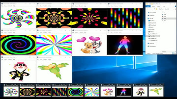 16x32 pixel 8 part 3D gate effects for T8000 part 1
