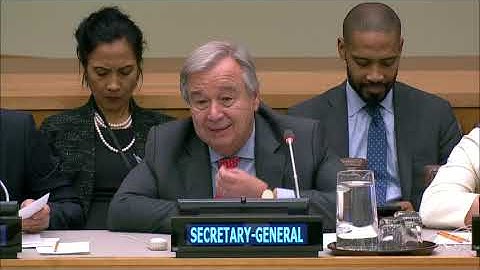 UN Secretary-General hosts CERF event at UN General Assembly