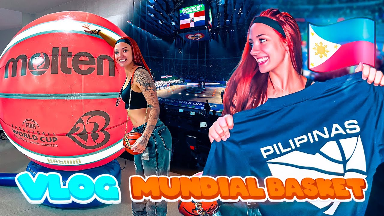 Estoy en FILIPINAS viendo el MUNDIAL de BASKET🏀🏆