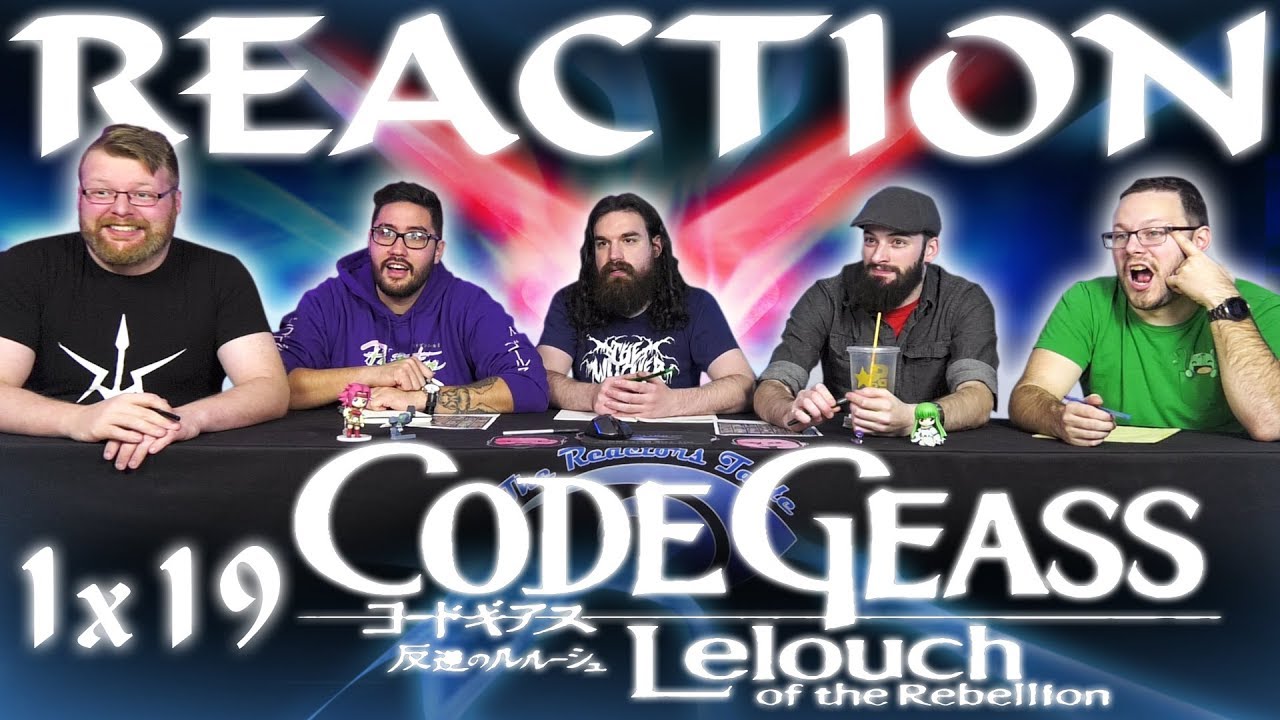 blind wave my hero academia Code Geass 1x19 REACTION!! "Island of the Gods"