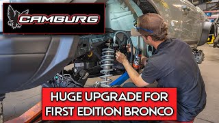 First edition Ford bronco suspension upgrade￼ by Camburg Racing  1,196 views 2 years ago 1 minute, 55 seconds