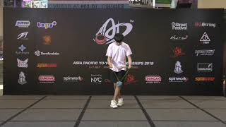 Wang Yuxiang (CN) : 3A Division Prelims - Asia Pacific Yo-Yo Championships 2019