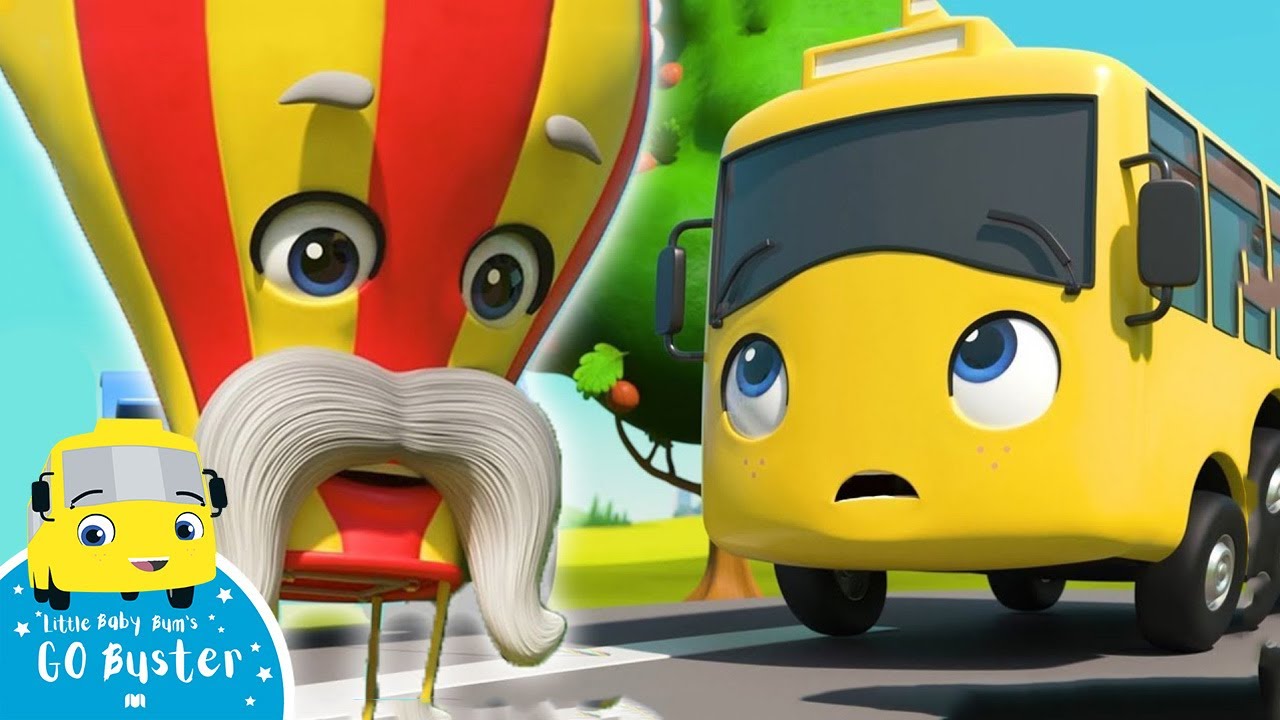 Wow! Buster Gets Into Balloon Trouble | Go Buster! | Bus Cartoons for Kids! | Funny Videos & Songs