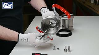 Smartflow dry break couplings How to replace the front rollers CEJN