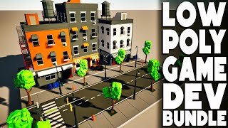 HUGE Low Poly GameDev Asset Bundle - All Game Engines (Unity, Unreal, Godot, etc.)