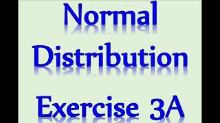 A2 Maths - Statistics - Normal Distribution