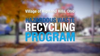 Household Hazardous Waste  (HHW) - Simple what & how to recycle