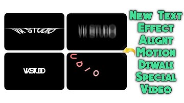 Top 5 Text Effect Diwali Special Video 1st 🔴 VK STUDIO தமிழில்