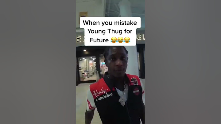 When You Mistake Young Thug For Future 😂