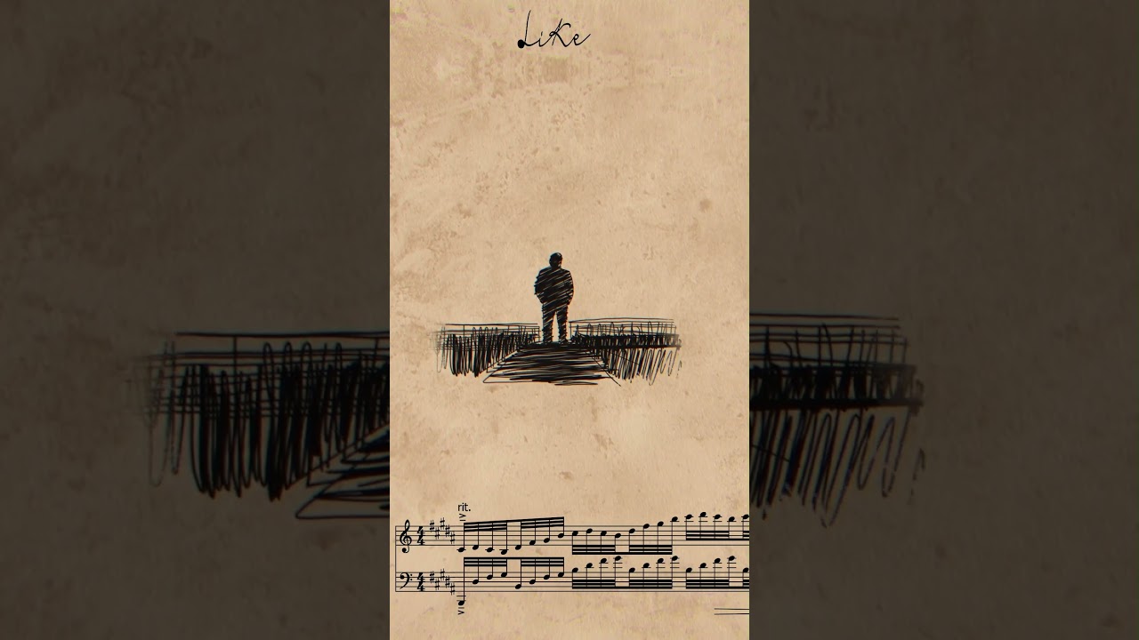 The music builds, then … gentle raindrops on the piano.